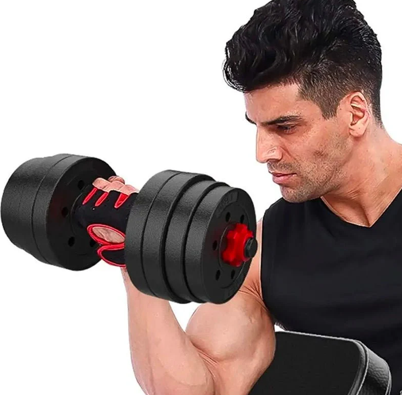 Set de Pesas Ajustables 20 kg – ¡Tu Gimnasio en Casa!